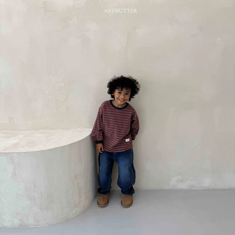Andbutter - Korean Children Fashion - #toddlerclothing - Hazel Tee - 12