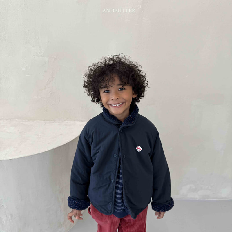 Andbutter - Korean Children Fashion - #toddlerclothing - Nep Reversible Jacket - 8