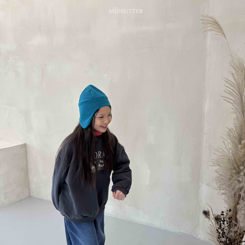 Andbutter - Korean Children Fashion - #todddlerfashion - Soft Muff Beanie - 4