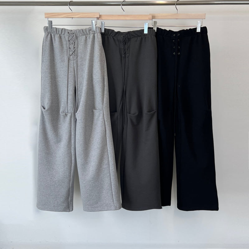Another Avenue - Korean Women Fashion - #momslook - Eyelet Pants