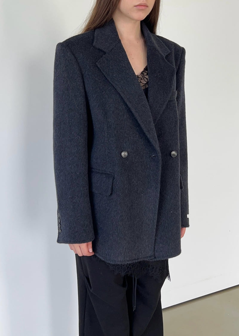 Another Avenue - Korean Women Fashion - #momslook - Wool Three Hand Jacket - 6