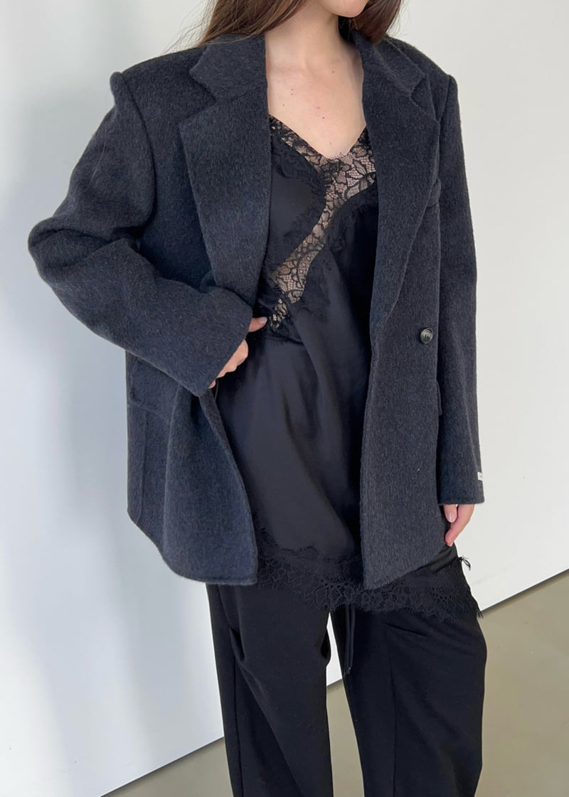 Another Avenue - Korean Women Fashion - #momslook - Wool Three Hand Jacket - 8