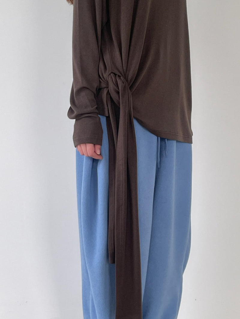Another Avenue - Korean Women Fashion - #momslook - Terry Tuck Pants - 10