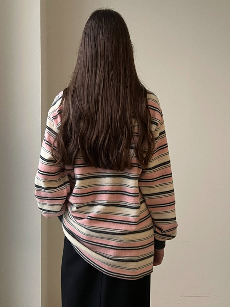 Another Avenue - Korean Women Fashion - #momslook - Pony Collar Tee - 11