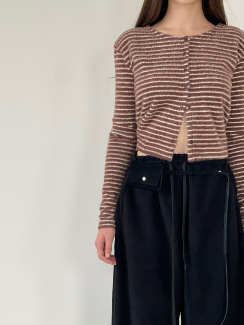 Another Avenue - Korean Women Fashion - #momslook - Newelle Stripe Cardigan - 10