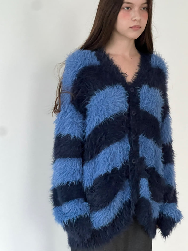Another Avenue - Korean Women Fashion - #momslook - Multi Stripe Cardigan - 8