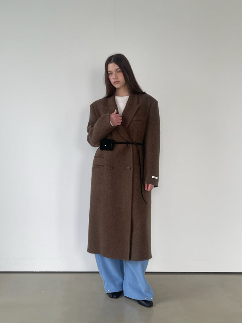 Another Avenue - Korean Women Fashion - #momslook - Alpaca Wool Hand Coat - 8