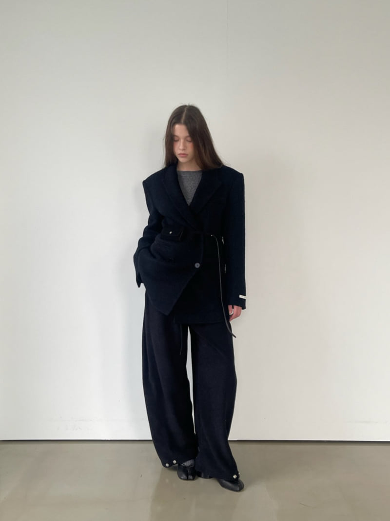 Another Avenue - Korean Women Fashion - #momslook - Alpaca Wool Hand Jacket - 5