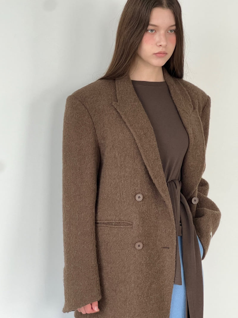 Another Avenue - Korean Women Fashion - #momslook - Alpaca Wool Hand Jacket - 7