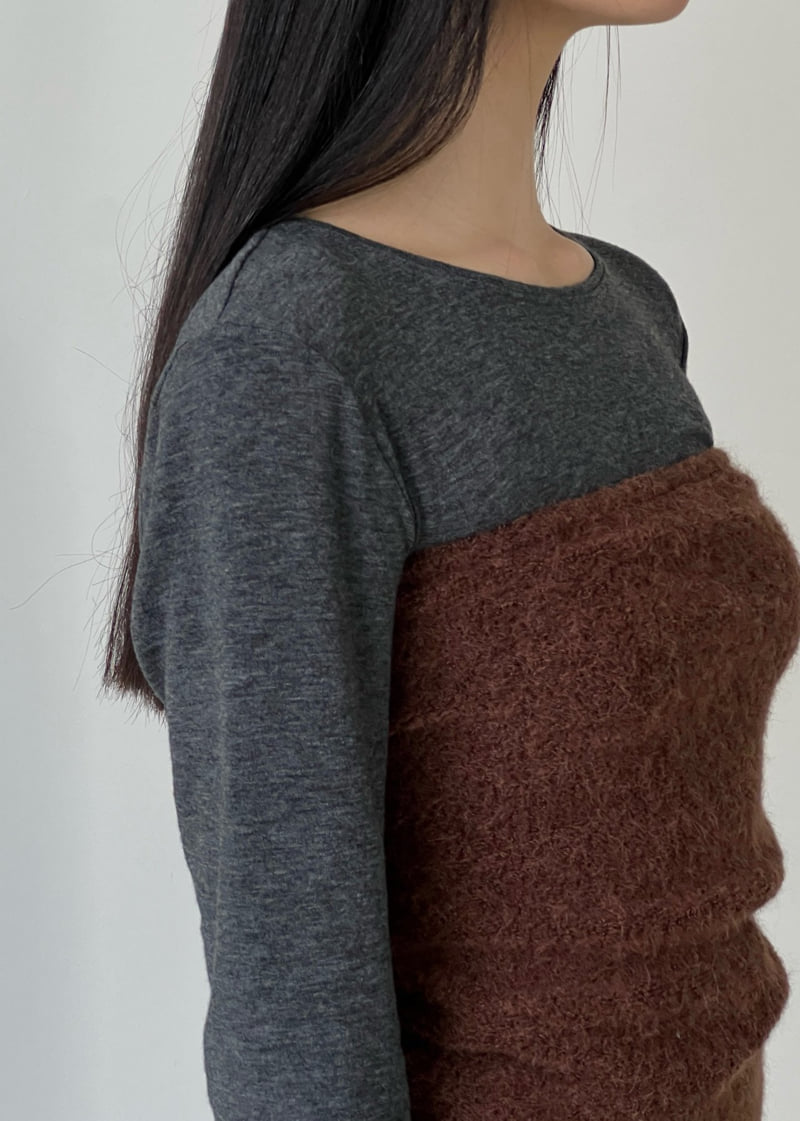 Another Avenue - Korean Women Fashion - #momslook - Wool Forever Tee - 7