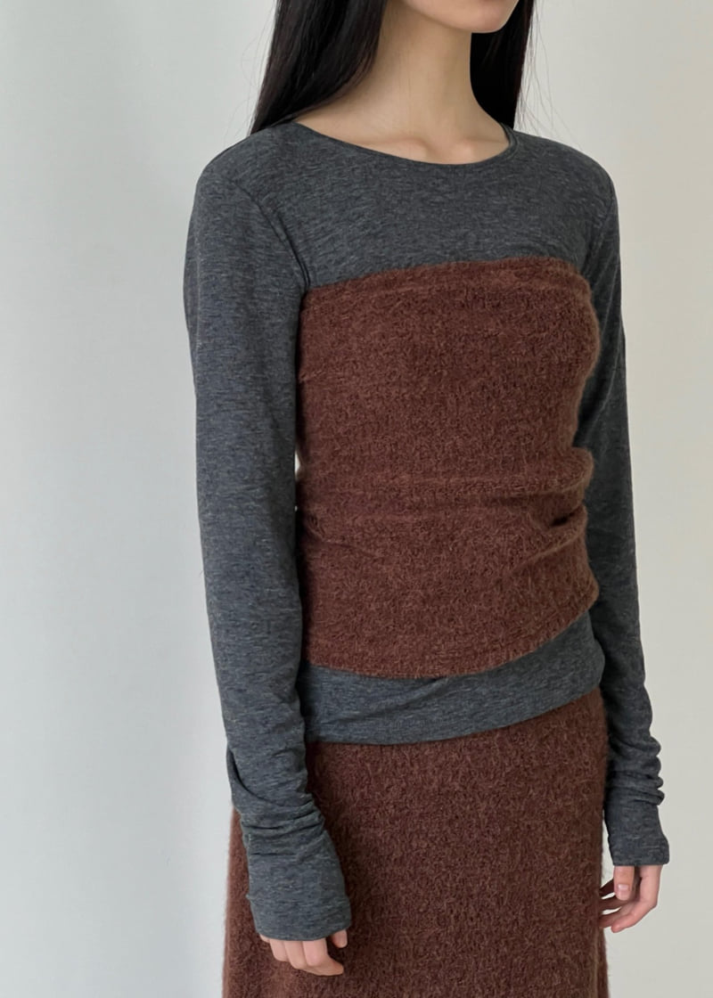 Another Avenue - Korean Women Fashion - #momslook - Wool Forever Tee - 8