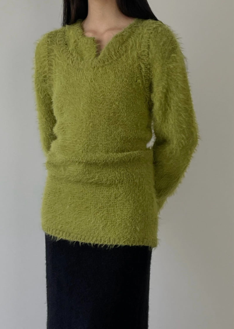 Another Avenue - Korean Women Fashion - #momslook - Layered Knit Setup - 3