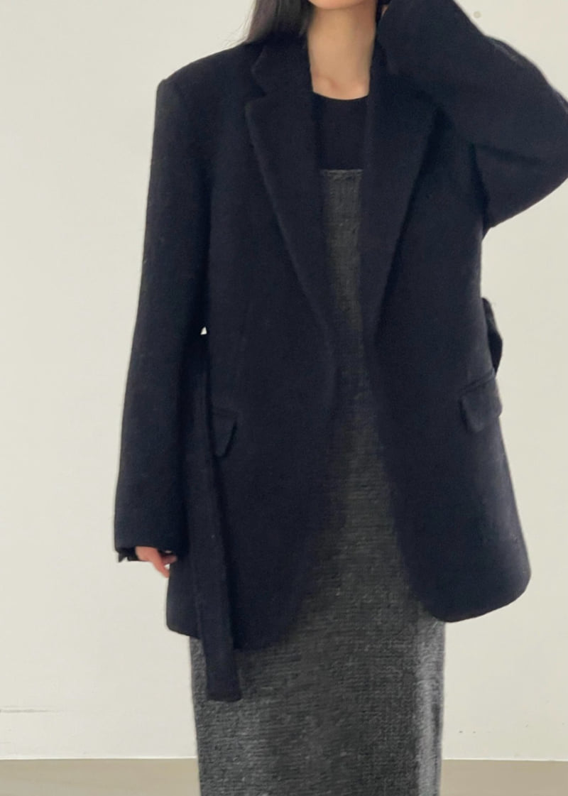 Another Avenue - Korean Women Fashion - #momslook - Wool Modern Classic Jacket - 3