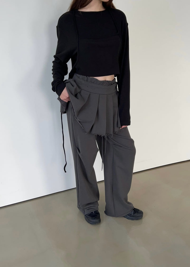 Another Avenue - Korean Women Fashion - #romanticstyle - Eyelet Pants - 7