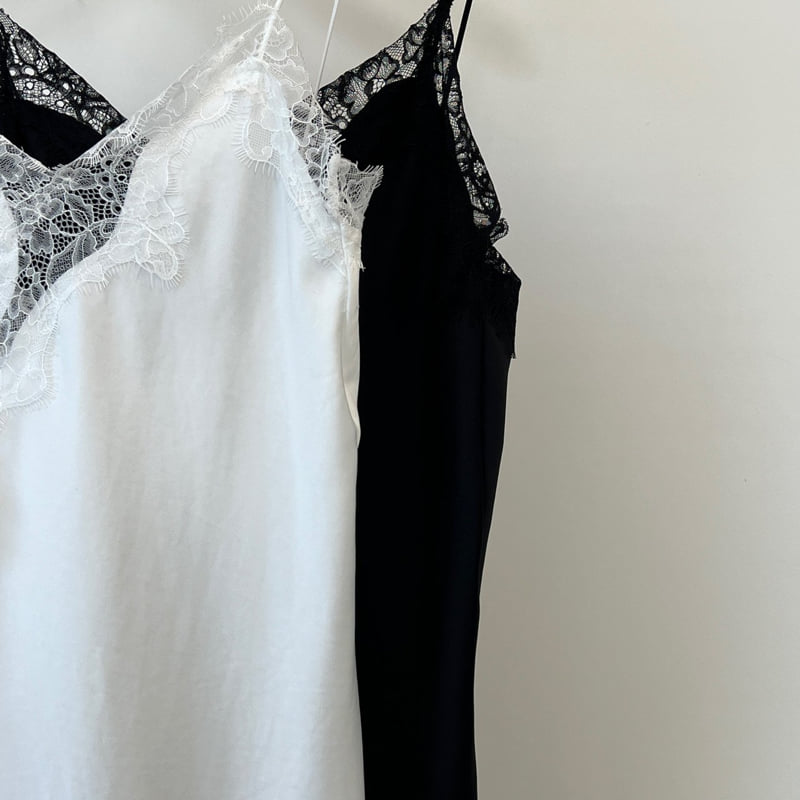 Another Avenue - Korean Women Fashion - #romanticstyle - Diagonal Bustier - 2
