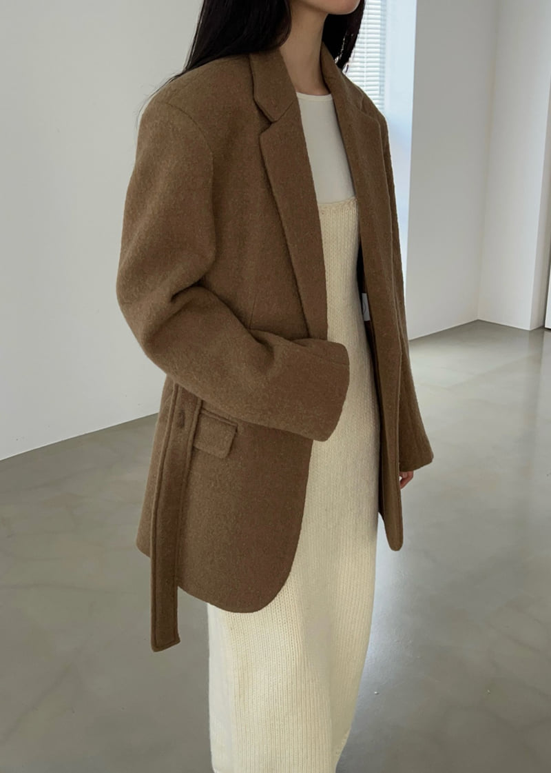 Another Avenue - Korean Women Fashion - #thelittlethings - Wool Modern Classic Jacket - 12