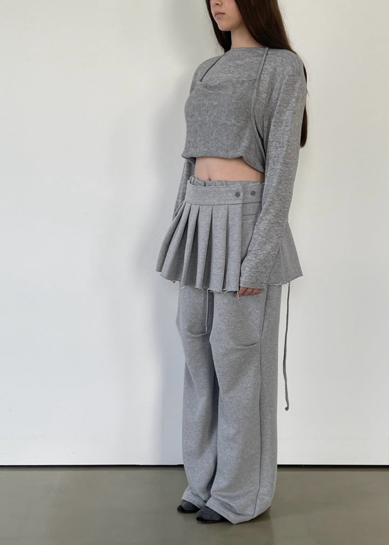 Another Avenue - Korean Women Fashion - #vintageinspired - Eyelet Pants - 3