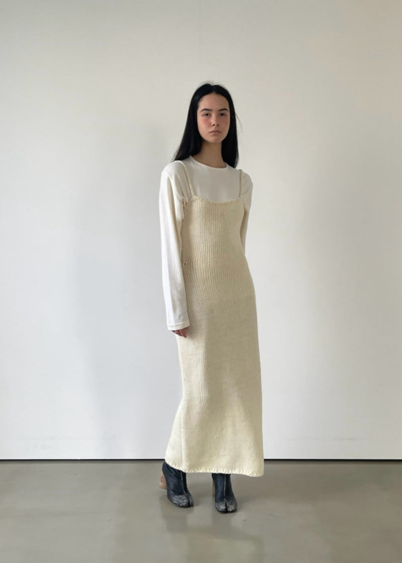 Another Avenue - Korean Women Fashion - #vintageinspired - Hand Knitting Knitted One-piece - 12