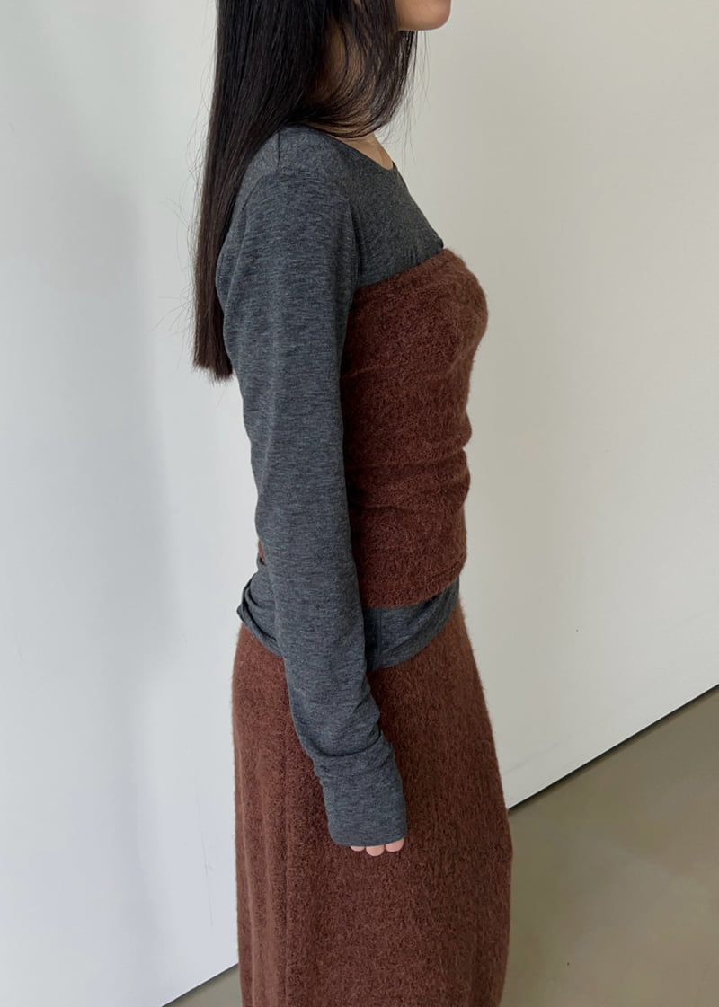 Another Avenue - Korean Women Fashion - #vintagekidsstyle - Wool Forever Tee - 11