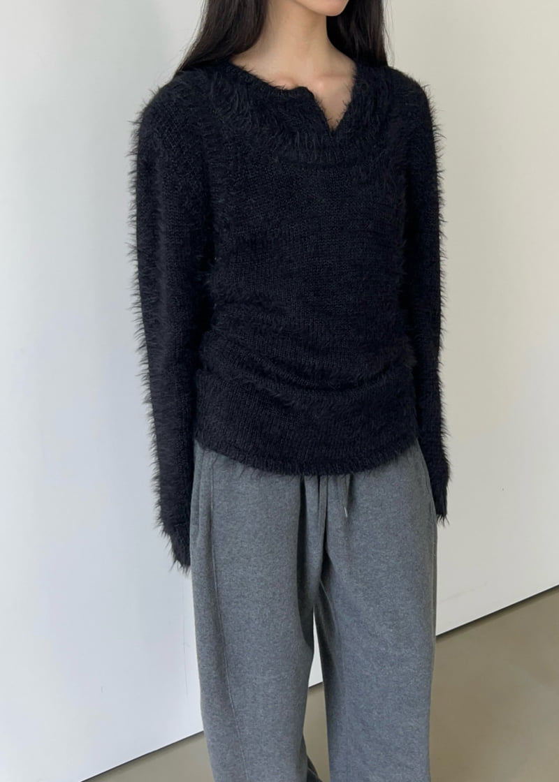 Another Avenue - Korean Women Fashion - #vintagekidsstyle - Layered Knit Setup - 7