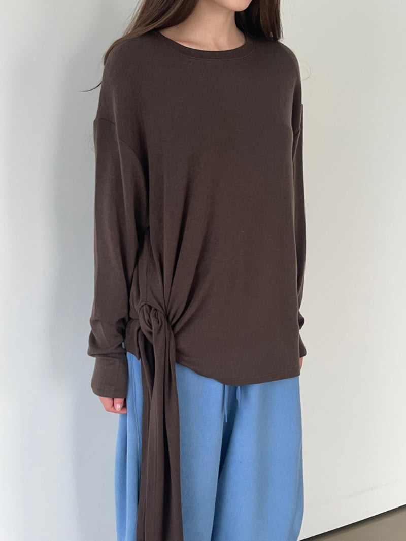 Another Avenue - Korean Women Fashion - #womensfashion - Waist Slim Tee - 12