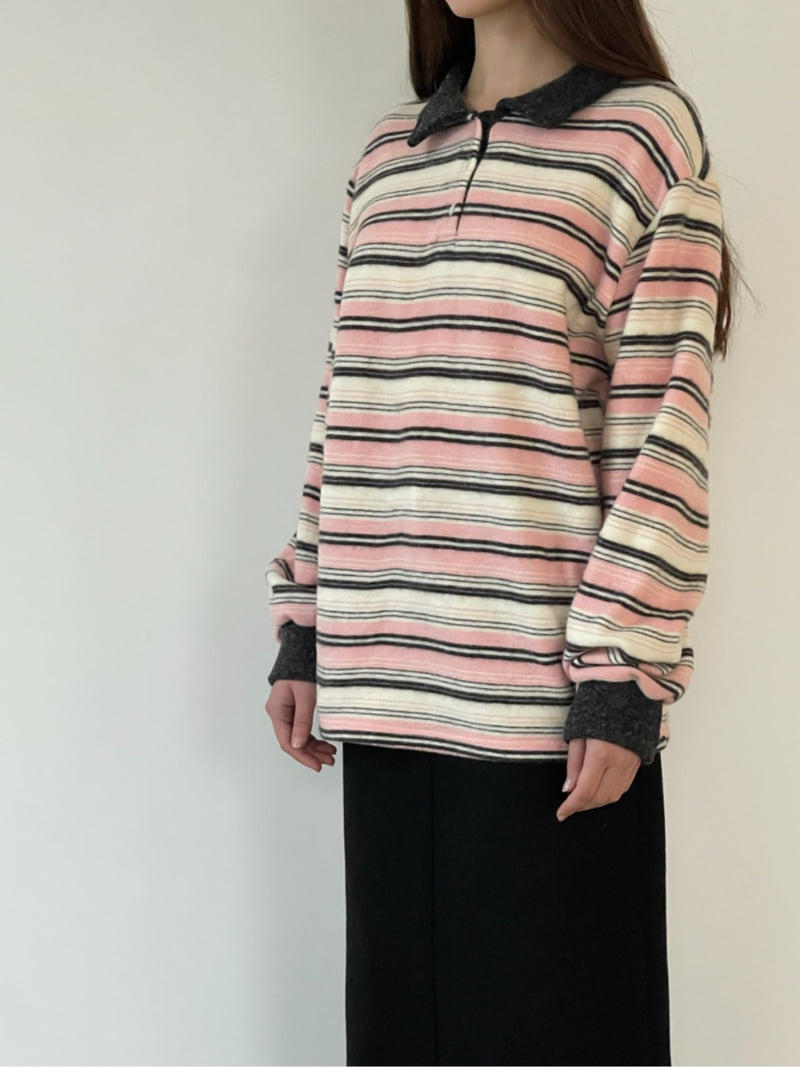Another Avenue - Korean Women Fashion - #womensfashion - Pony Collar Tee - 10