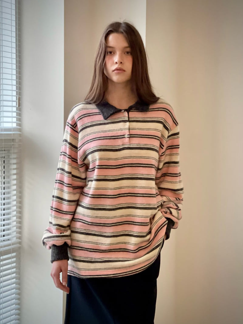 Another Avenue - Korean Women Fashion - #womensfashion - Pony Collar Tee - 12