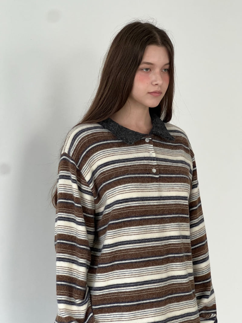 Another Avenue - Korean Women Fashion - #womensfashion - Pony Collar Tee - 6