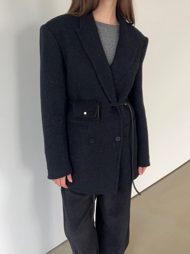 Another Avenue - Korean Women Fashion - #momslook - Alpaca Wool Hand Jacket - 4