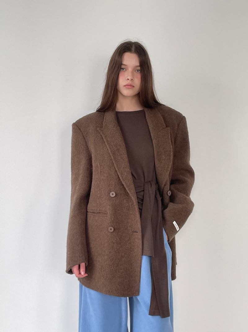 Another Avenue - Korean Women Fashion - #womensfashion - Alpaca Wool Hand Jacket - 8