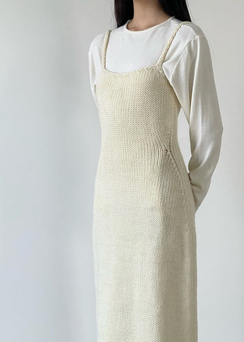 Another Avenue - Korean Women Fashion - #womensfashion - Hand Knitting Knitted One-piece - 11