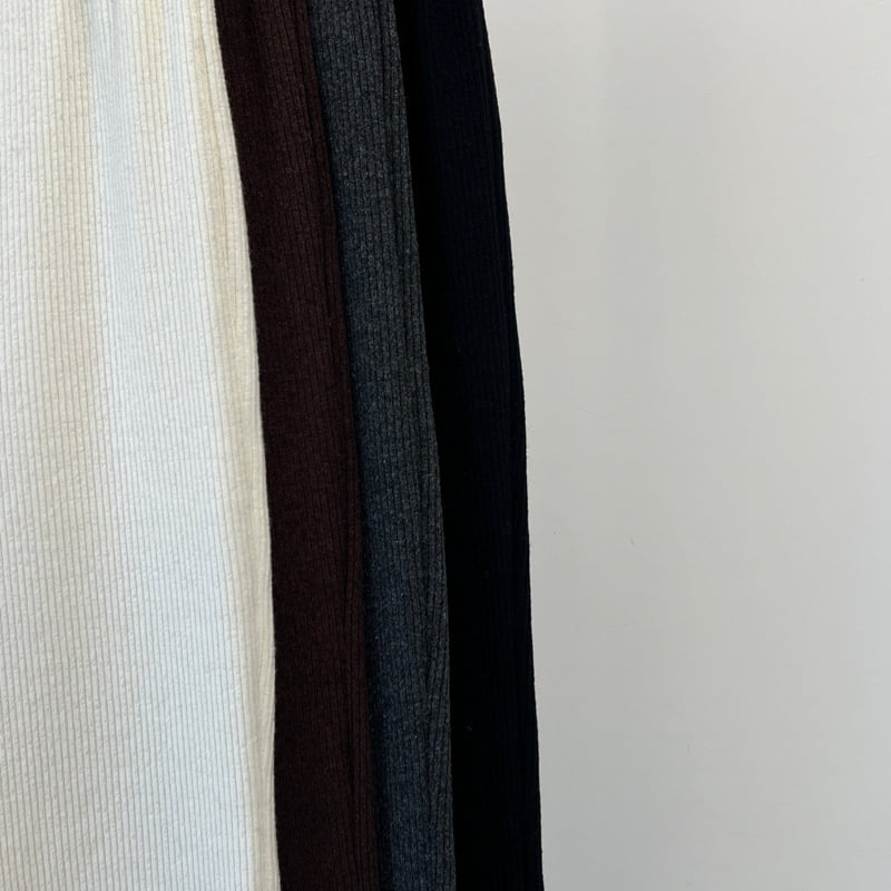 Another Avenue - Korean Women Fashion - #womensfashion - Wool Rib Bootcut Pants - 2