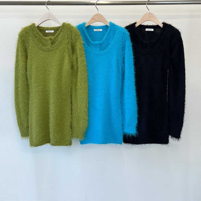 Another Avenue - Korean Women Fashion - #womensfashion - Layered Knit Setup