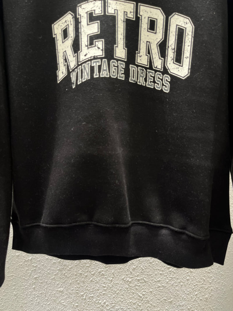 Another Plan - Korean Women Fashion - #momslook - Retro Fleece Sweatshirt - 11
