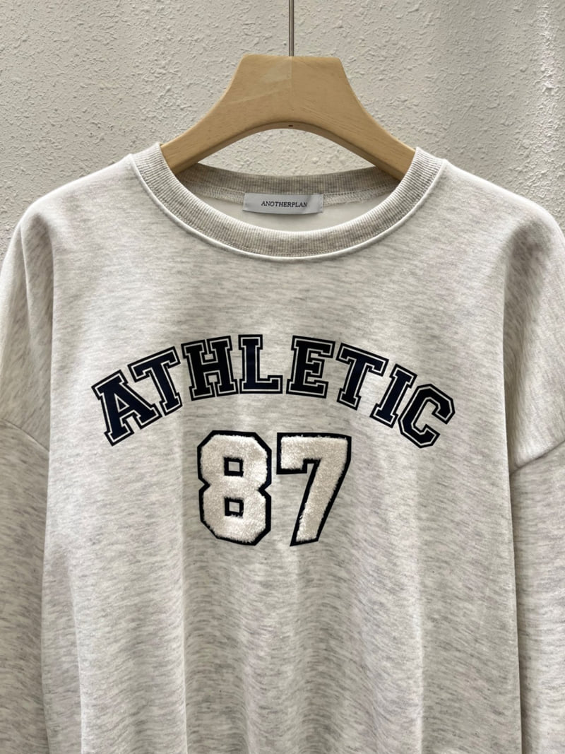 Another Plan - Korean Women Fashion - #momslook - Atl Fleece Sweatshirt - 2