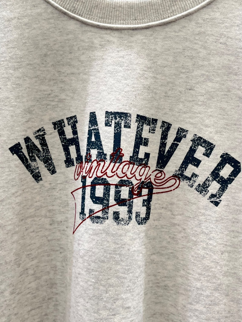 Another Plan - Korean Women Fashion - #momslook - Whatever Fleece Sweatshirt - 3