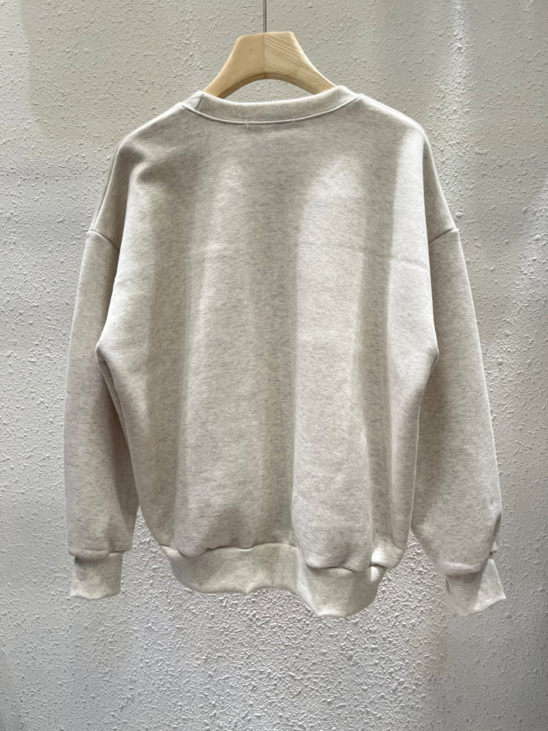 Another Plan - Korean Women Fashion - #momslook - Whatever Fleece Sweatshirt - 5