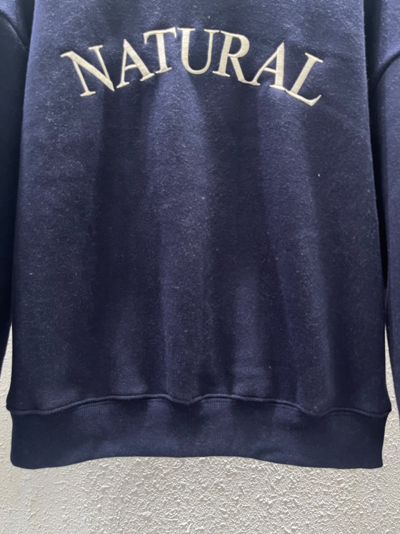 Another Plan - Korean Women Fashion - #momslook - Nature Soft Fleece Sweatshirt - 11