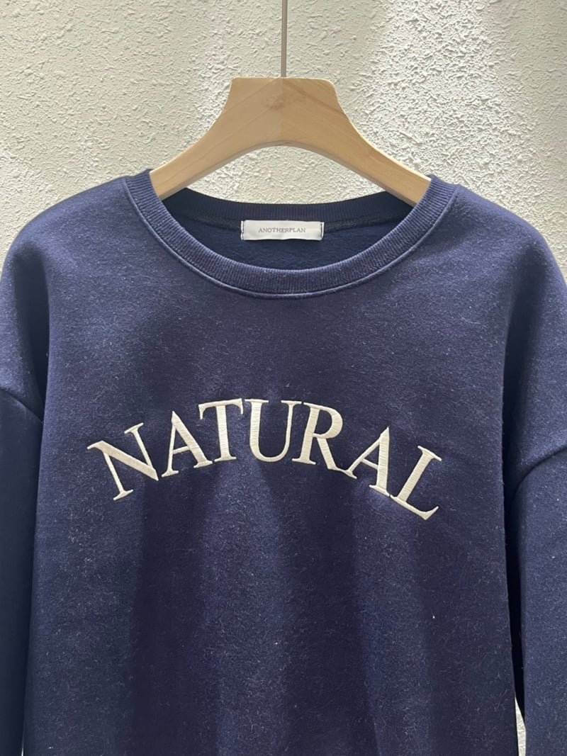 Another Plan - Korean Women Fashion - #momslook - Nature Soft Fleece Sweatshirt - 9
