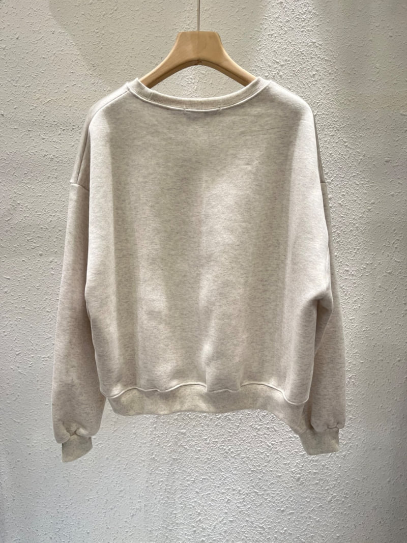 Another Plan - Korean Women Fashion - #momslook - Skacrek Fleece Sweatshirt - 5