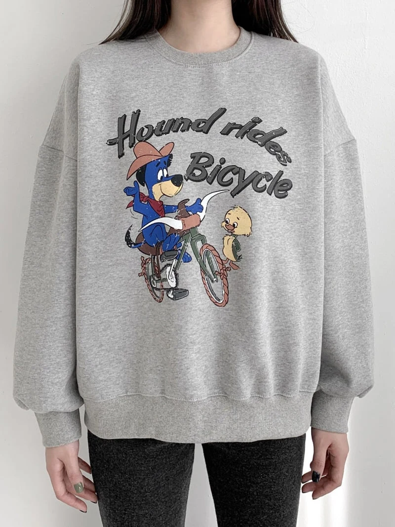 Another Plan - Korean Women Fashion - #momslook - Together Fleece Sweatshirt - 10