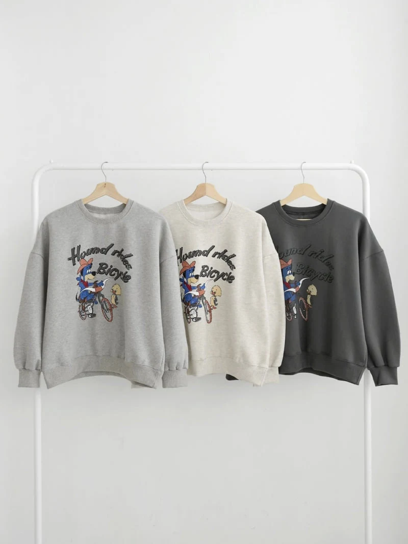 Another Plan - Korean Women Fashion - #momslook - Together Fleece Sweatshirt - 12