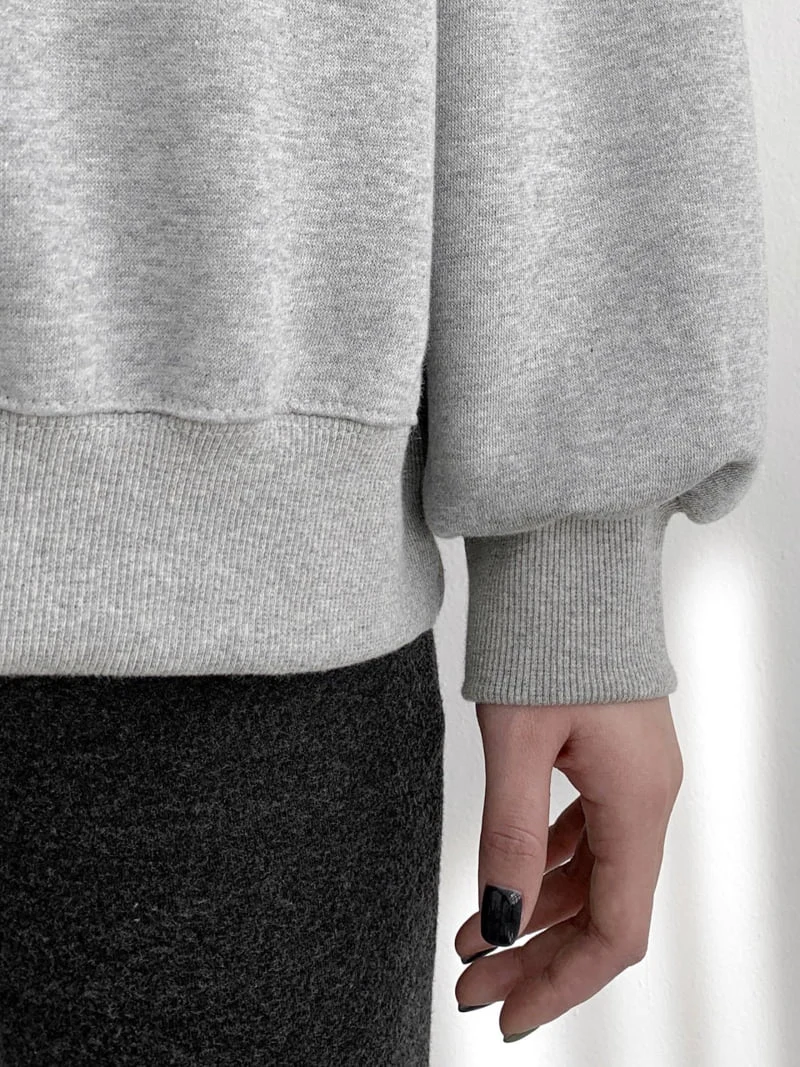 Another Plan - Korean Women Fashion - #momslook - Together Fleece Sweatshirt - 6