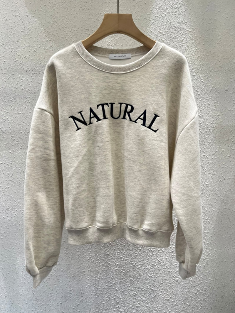 Another Plan - Korean Women Fashion - #pursuepretty - Nature Soft Fleece Sweatshirt