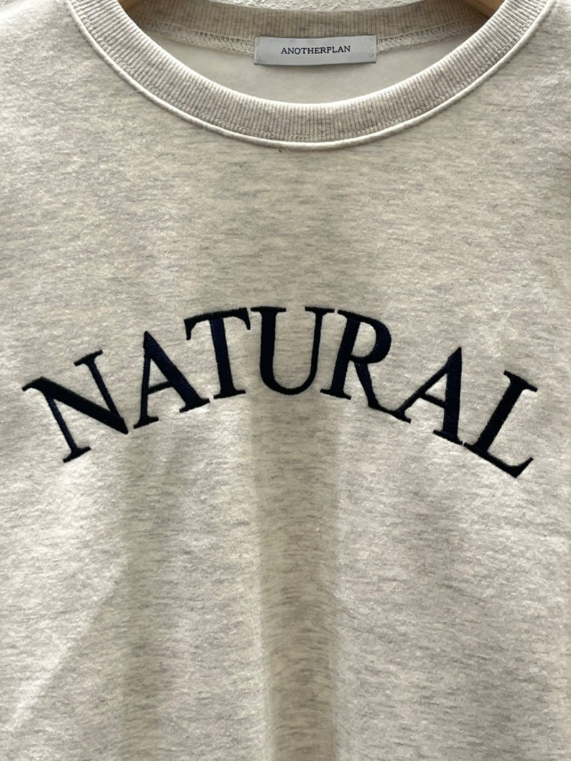 Another Plan - Korean Women Fashion - #romanticstyle - Nature Soft Fleece Sweatshirt - 3