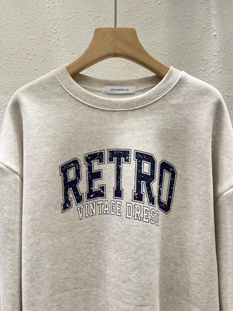 Another Plan - Korean Women Fashion - #thelittlethings - Retro Fleece Sweatshirt - 2