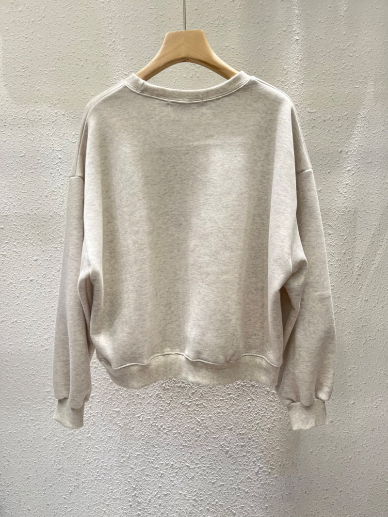 Another Plan - Korean Women Fashion - #momslook - Retro Fleece Sweatshirt - 4