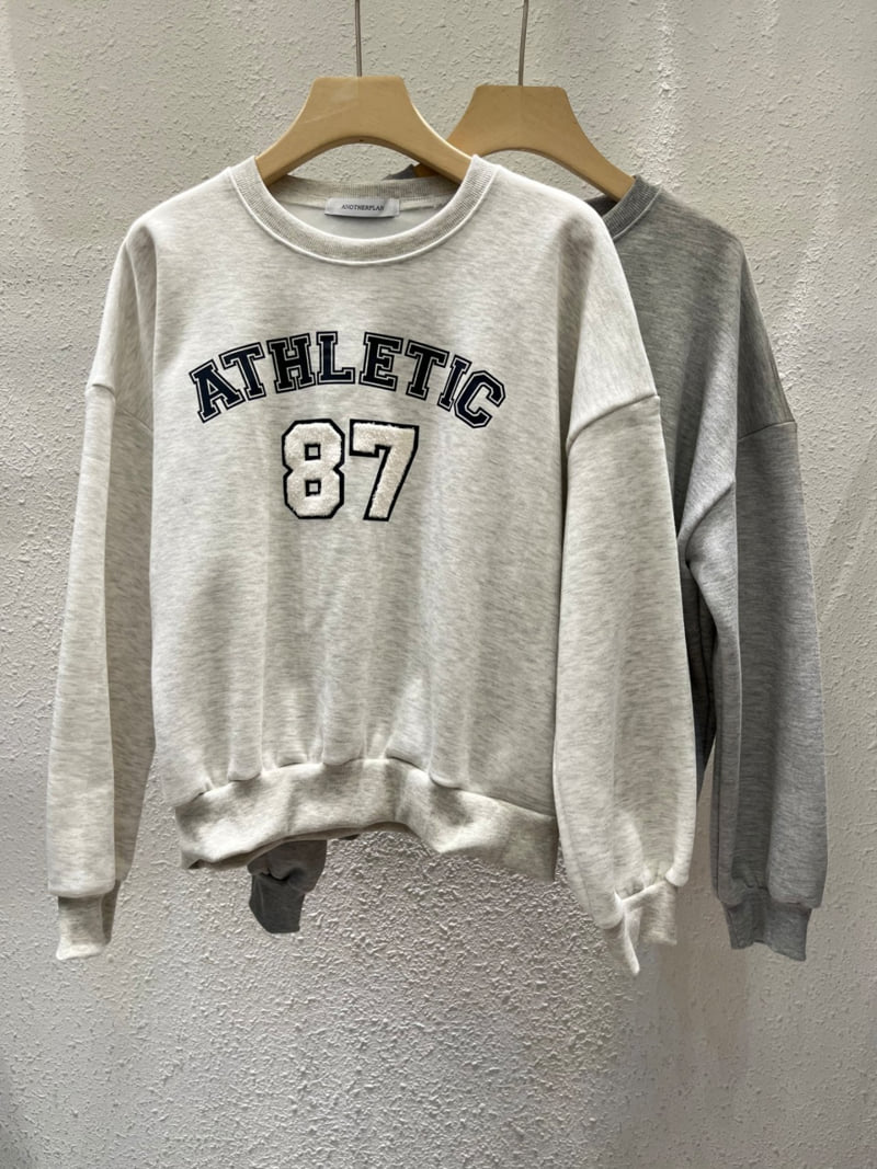 Another Plan - Korean Women Fashion - #womensfashion - Atl Fleece Sweatshirt - 9