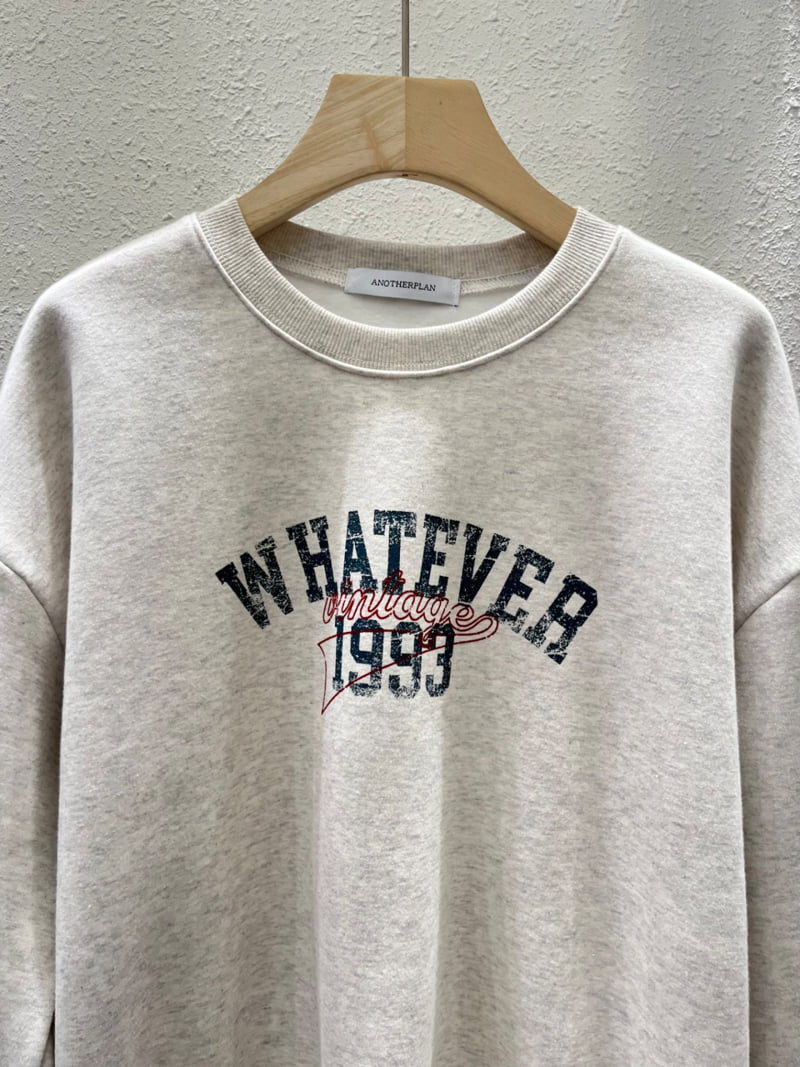 Another Plan - Korean Women Fashion - #womensfashion - Whatever Fleece Sweatshirt - 2