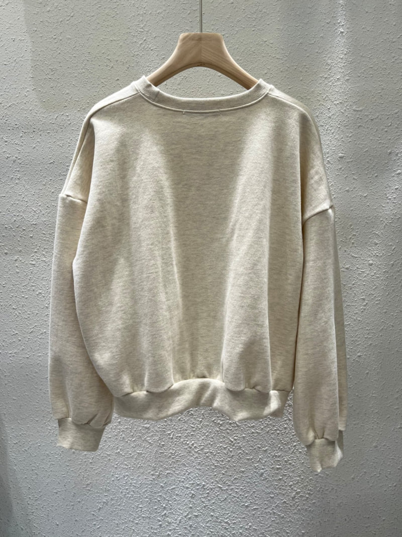 Another Plan - Korean Women Fashion - #womensfashion - Chelly Soft Fleece Sweatshirt - 5